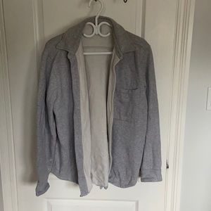 Grey TNA COZY button down